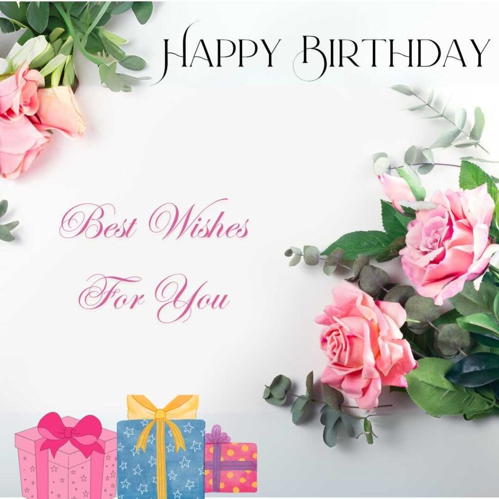 Happy-Birthday-A-beautiful-flower-frame-with-gifts-and-wishes