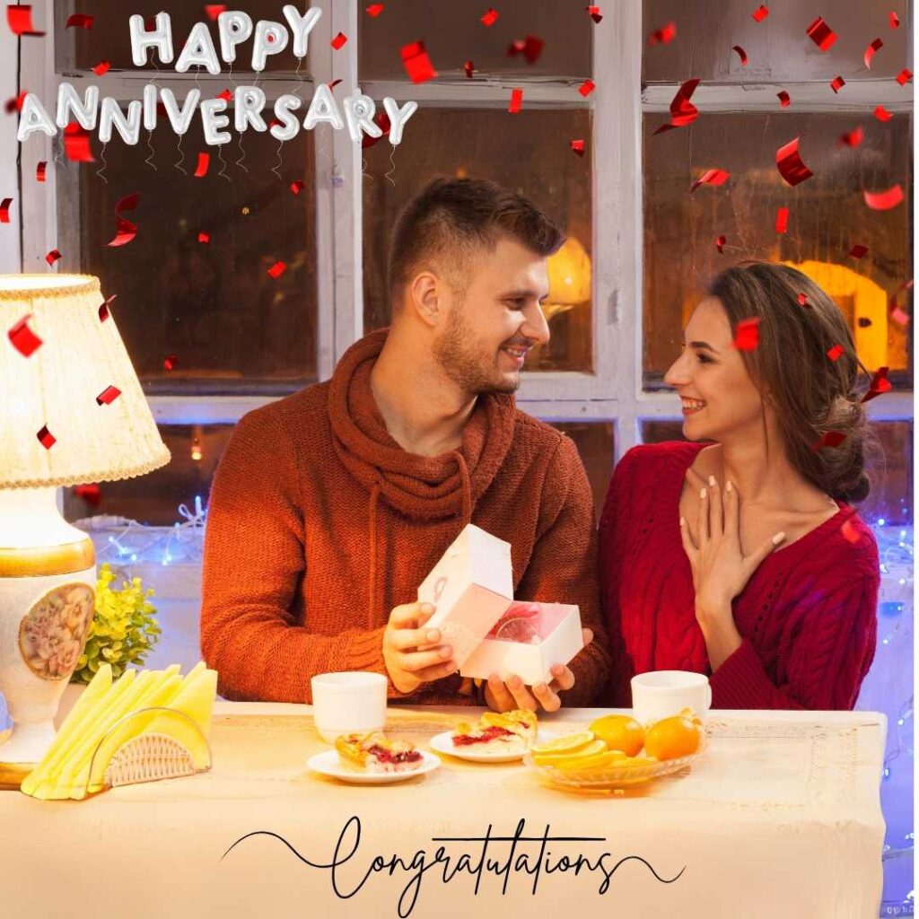 Happy-Anniversary-A-husband-giving-gift-her-wife-for-happy-anniversary