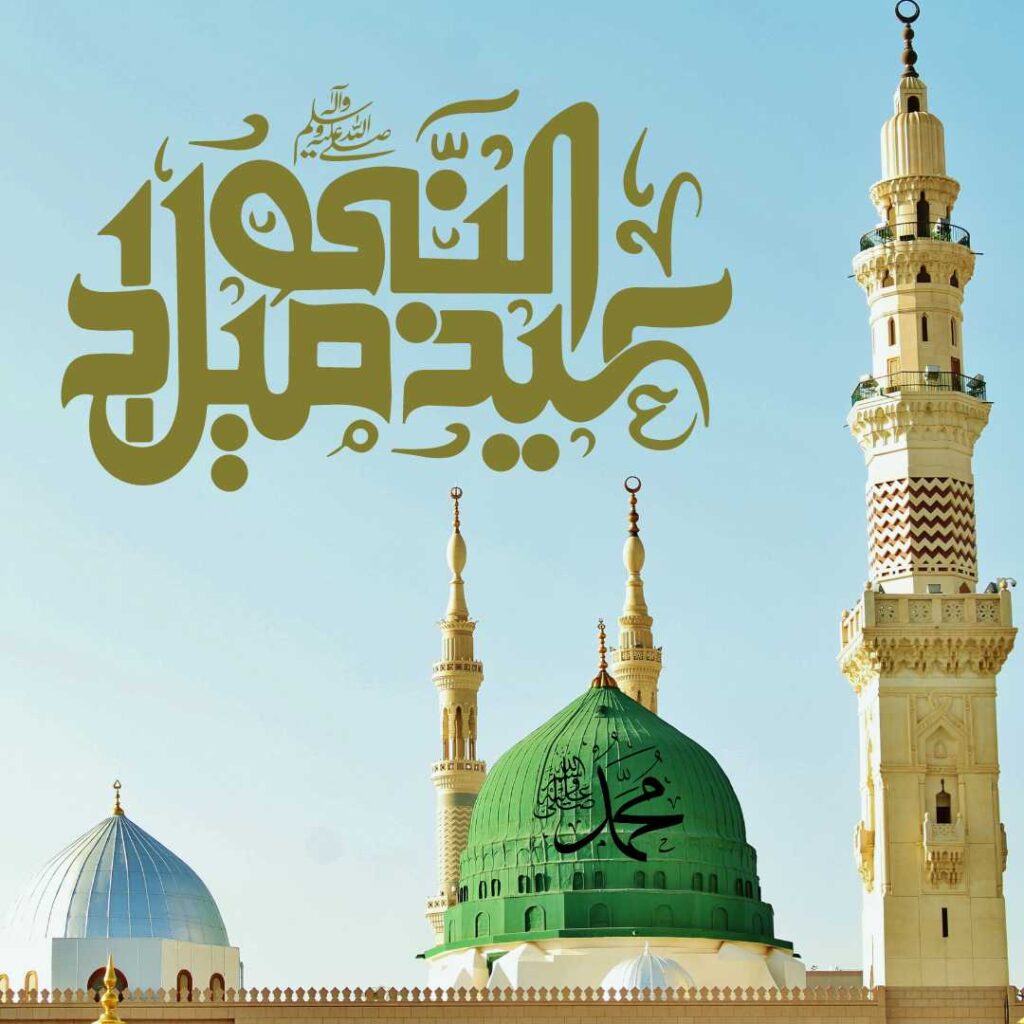 Eid-Milad-ul-Nabi-The-green-tomb-marks-Eid-Milad-ul-Nabi-happiness