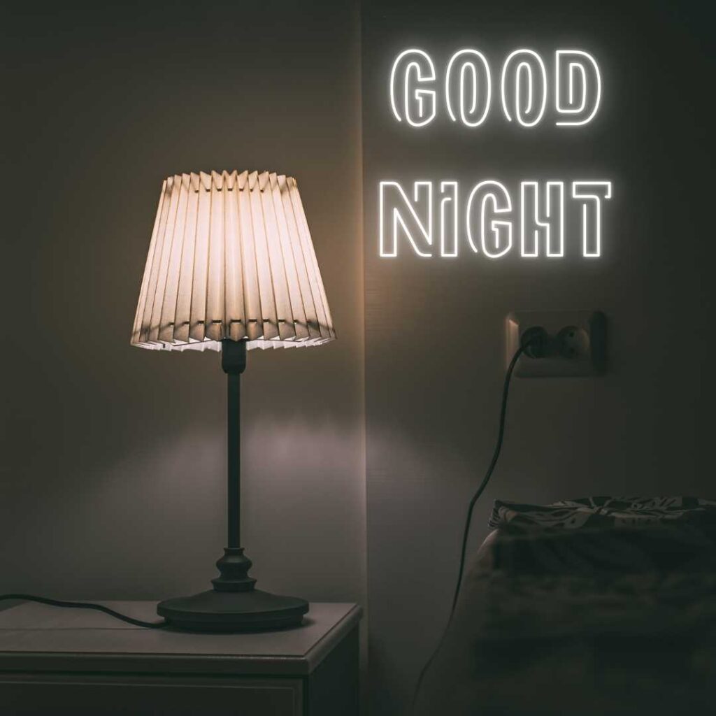 Good-Night-A-nice-lamp-lit-up-at-night