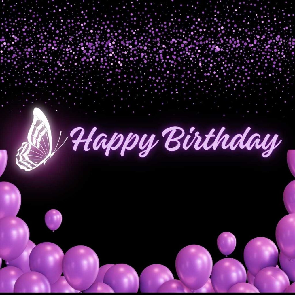 Happy-Birthday-A-birthday-wish-with-black-background-and-purple-balloons-and-glitters-looks-decent
