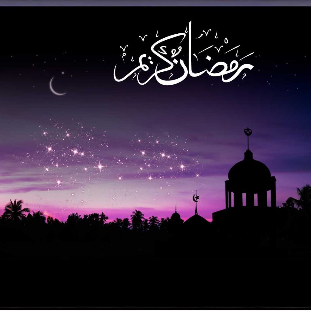 Ramadan-Mubarak-The-splendor-and-light-of-Ramadan-in-the-evening