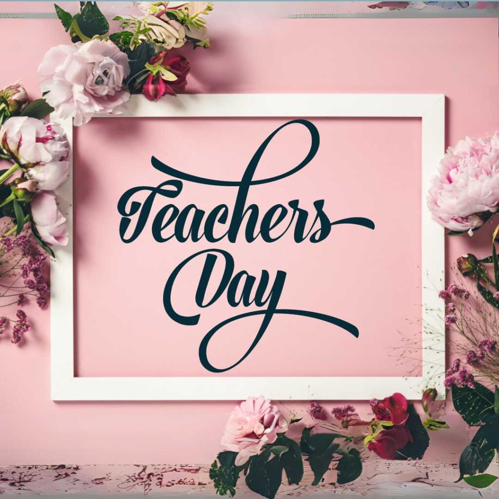 Happy-Teachers-Day-the-wish-of-the-teachers-day-in-flowers-frame