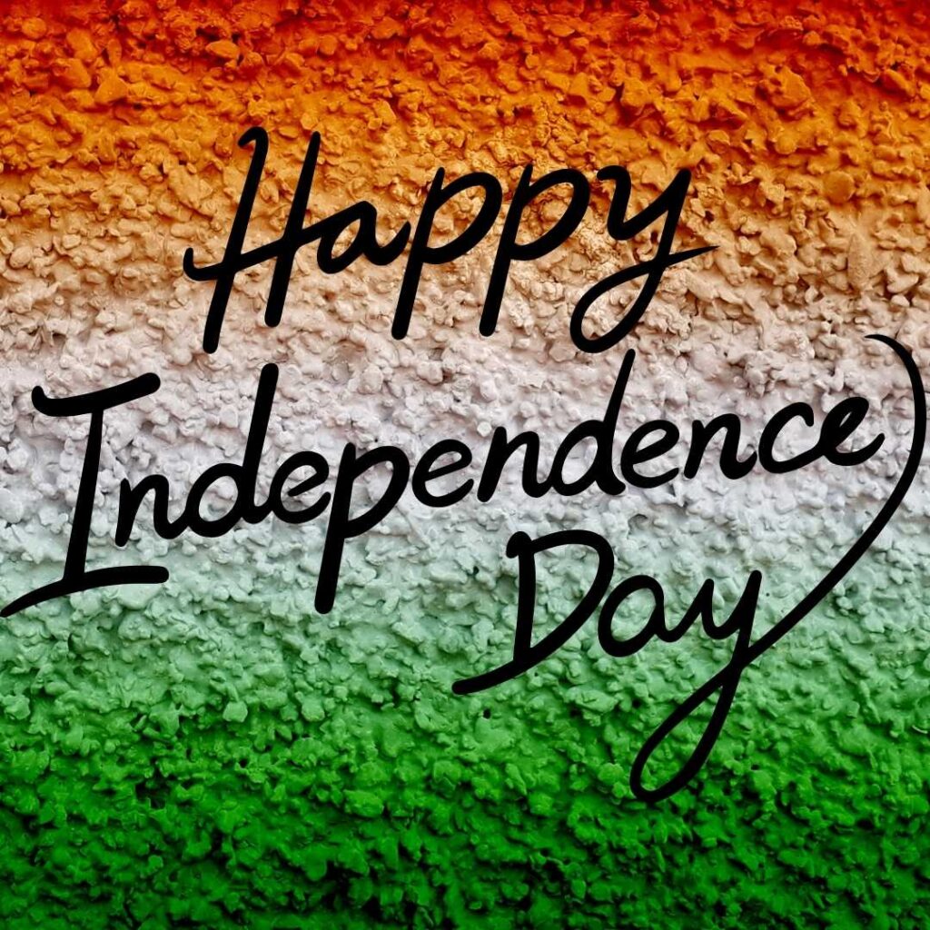 Happy-Independence-Day-Three-colors-of-Indian-flag-in-Background