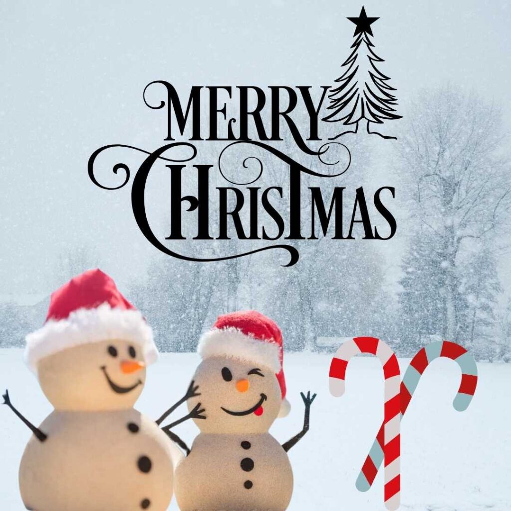 Merry-Christmas-Two-Snow-Mans-looks-very-cute-and-look-like-they-are-welcoming-Christmas